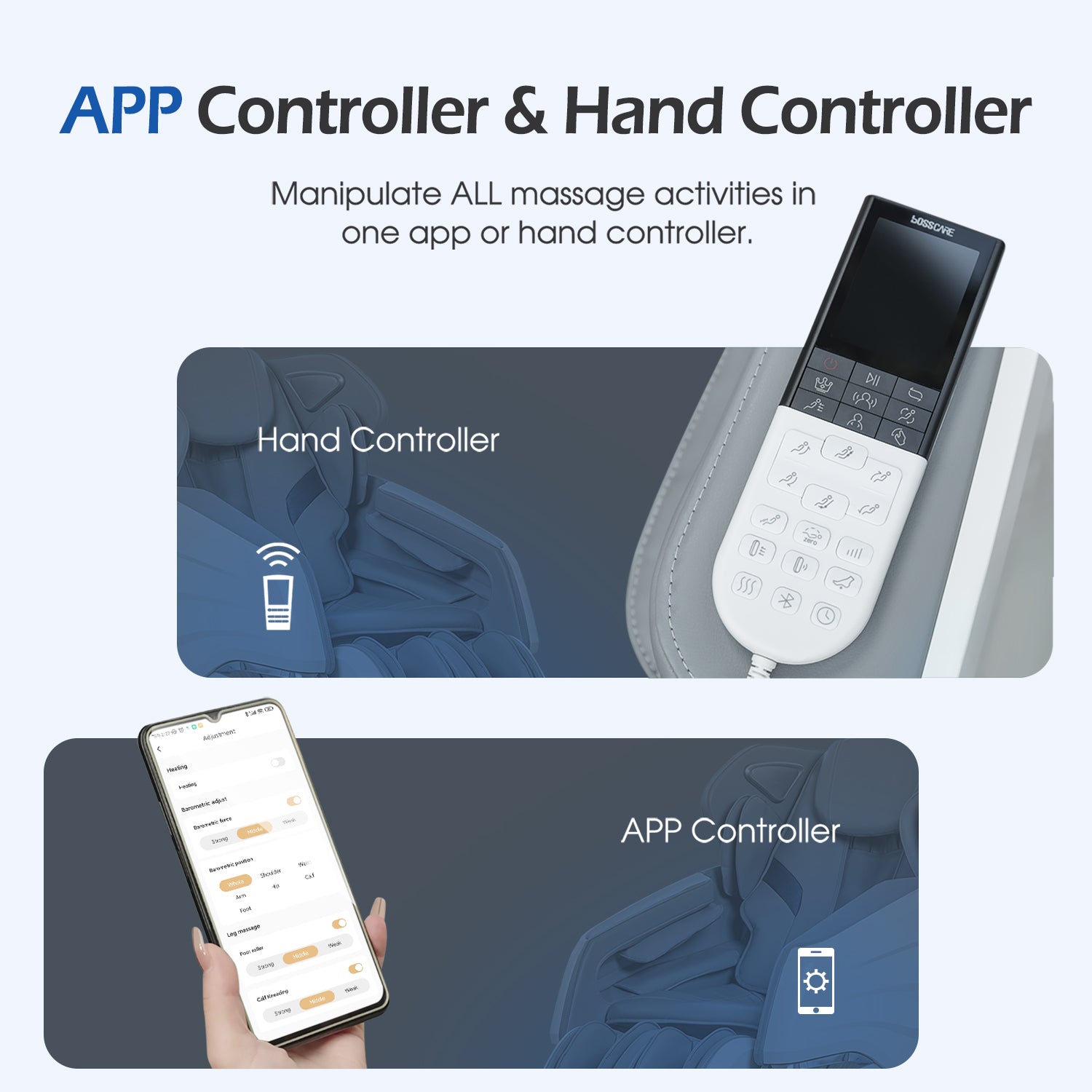 Hand Massager with APP Control