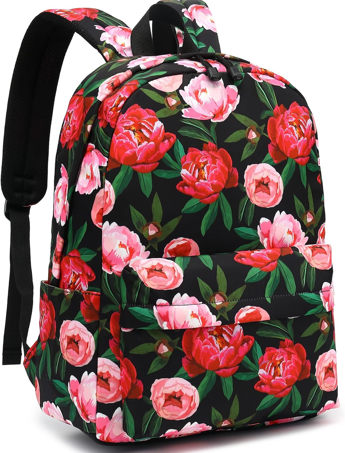 Leaper Fashion Water Resistant School Backpack for Women Beige